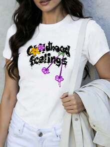 Women T-Shirts - White - View 1
