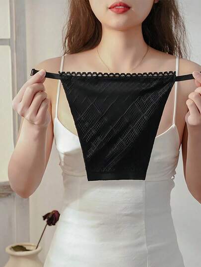 1/2 pièces Coussinets de soutien-gorge en dentelle double couche pour femmes, pétales de buste doux et antidérapants, inserts de soutien-gorge amovibles et lavables en polyester, cache-mamelons, accessoires de soutien-gorge