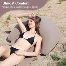 Inflatable Pillow Beach Mat, Portable Cushion - Multicolor - View 7