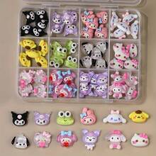 Sanrio Hello Kitty 珠寶配件吊墜，可愛 3D 水鑽樹脂動漫飾品，DIY 珠寶手工材料 - Charms - 查看 8