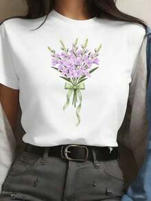 Women T-Shirts - White - View 1