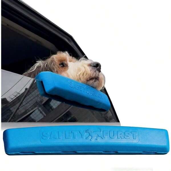 Whiffie Cushion - Window Chin Rest Fool,  Comfortable Rides - Dog Car Accessories - XL EXTRALIGHT Foam, Secure Fit, Waterproof, Easy Clean Travel Cushion The Best Gift For Parents