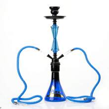 Bộ shisha Ả Rập cổ điển, dành cho một/hai/bốn người, bao gồm ống hút, kẹp, chén đựng shisha, không cần điện, dễ mang theo. - Một cỡ - Xem 12