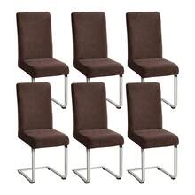 1/2/4/6pcs Elastic Big Leaf Waterproof Chair Covers, Removable & Washable, Suitable For Home, Restaurant, Party - Multicolor - View 18