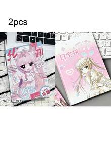 Libro de pegatinas con recortes de revistas japonesas retro, pegatinas de personajes de anime para decoración DIY, scrapbooking, regalos - Multicolor - Ver 12