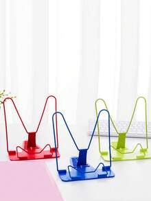 Adjustable Book Stand, Non-Slip Reading Holder For Students & Office Use, Multi-Color Available - Rectangle - View 1