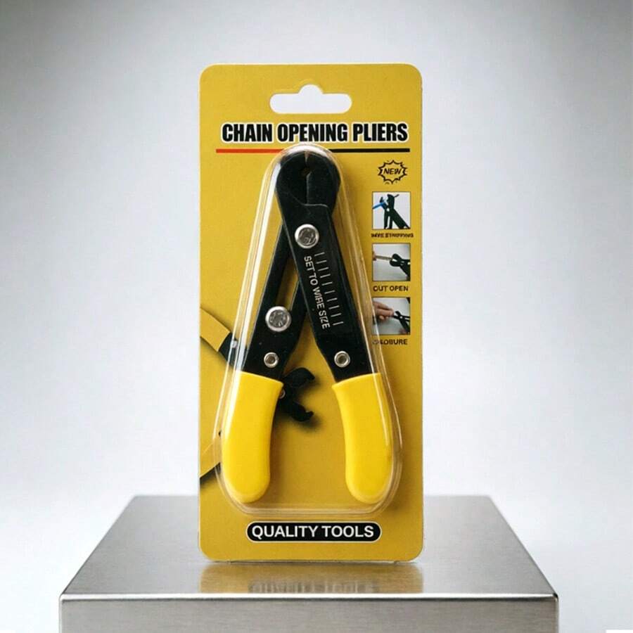 1pc Chain Pliers, Chain Opening Pliers, Chain Opening And Closing Tool, Mini Stripping Installation Pliers, Modification Disassembly Cutting Assembling Pliers, DIY Handcraft Tool