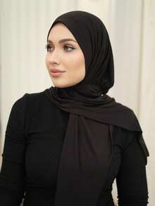 1pc Ready-To-Wear Instant Hijab Made By Soft, Breathable, And Anti-Pilling Fabric For . Suitable For Year-Round Use And Daily Wear By S.,Accessories,Beach Towel - Rrady-to-wear Hijab - View 7