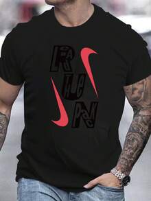 Men T-Shirts - Black - View 6