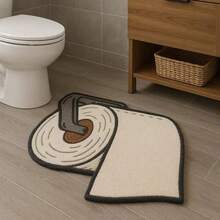 1 pieza Alfombra enrollable para piso, Alfombra de baño, Alfombra de baño, Alfombra de puerta, Alfombra pequeña, Alfombra, Alfombra para piso, Decoración del hogar, Alfombra de área, Alfombra para exteriores, Decoración del hogar, Alfombra de área, Alfombra de dormitorio, Alfombra lavable - Multicolor 2 - Ver 3