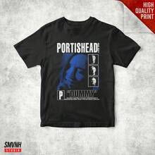 Portishead Retro Unisex T-Shirt - 黑色 - 查看 8