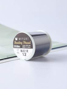 55 thước Anh (khoảng 137 mét) chỉ Nhật Bản, 100% nylon, 330 DTEX, dây thun 0.225mm, thích hợp để tự làm vòng tay. - Tuyến JP - Xem 13