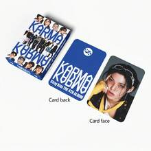 55pcs/Box Official Album KARMA K-POP Fan Merchandise, Limited Edition SKZ Fan Goods, Collectible Photo Cards, Stickers, Holiday Gifts - Multicolor - View 6