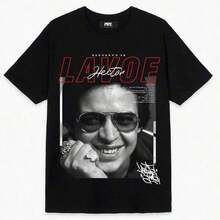 Dam-T-shirts - Svart - Visa 7