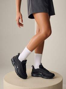 Air Max 97 GS Kids Casual Athletic Shoes Black 921522 - Black/Anthracite/White - View 1