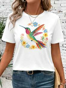 Women T-Shirts - White - View 1