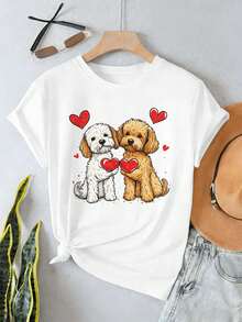 Women T-Shirts - White - View 2