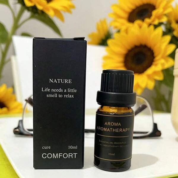 Difusor de aceite de fragancia soluble en aceite de 10 ml en botella pequeña, adecuado para uso doméstico para purificar el aire interior y eliminar olores. Líquido difusor de fragancia sin llama para difusión. Aceite de piedra de fragancia para uso en vehículos. Líquido complementario para el difusor de piedra de fragancia sin fuego. Pieza colgante de palillo de mecha. Aplicable para la eliminación de olores y ambientador de aire.