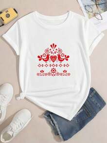 Women T-Shirts - White - View 2