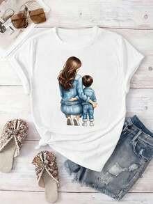 Women T-Shirts - White - View 2