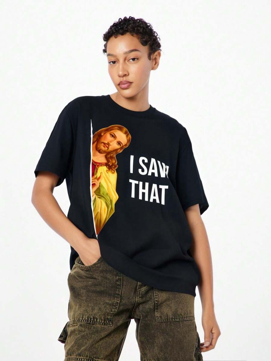 Women T-Shirts - Black - View 1