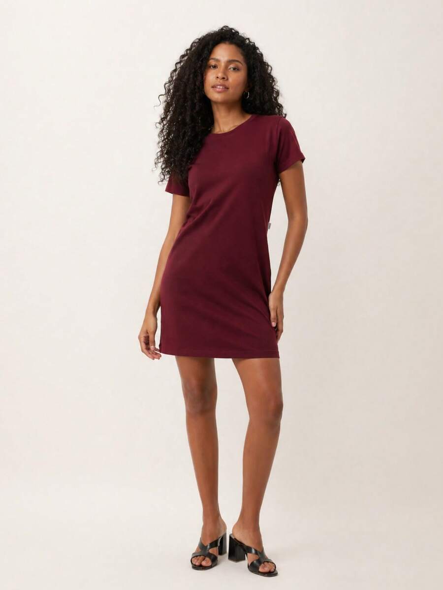 Aveloz Women Dresses - 紫紅色 - 查看 1
