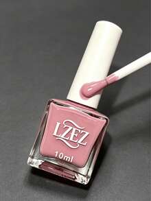 1 Botella 2026 Nuevo Esmalte de Uñas a Base de Agua de 10ml, Secado Rápido, Larga Duración, Fácil de Desprender, Esmalte para Arte de Uñas para Estudiantes, Sin Alcohol - Rosa - Ver 2