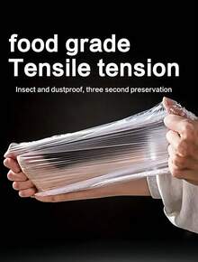 100/300/600pcs Elastic Food Covers Used For Storing Food  Vegetables And Fruits,Disposable,Multipurpose No Odor Kitchen Cling Film Dust Protection For Home, Restaurant Picnic - All Plate Sizes Picnic Essentials|Decorative Wraps|Reusable Plastic Wrap, - View 11