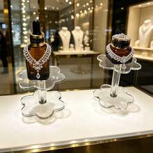 亚克力花形多层展示架，适用于摆放小雕像、香水、化妆品等 - 多色 - 查看 3