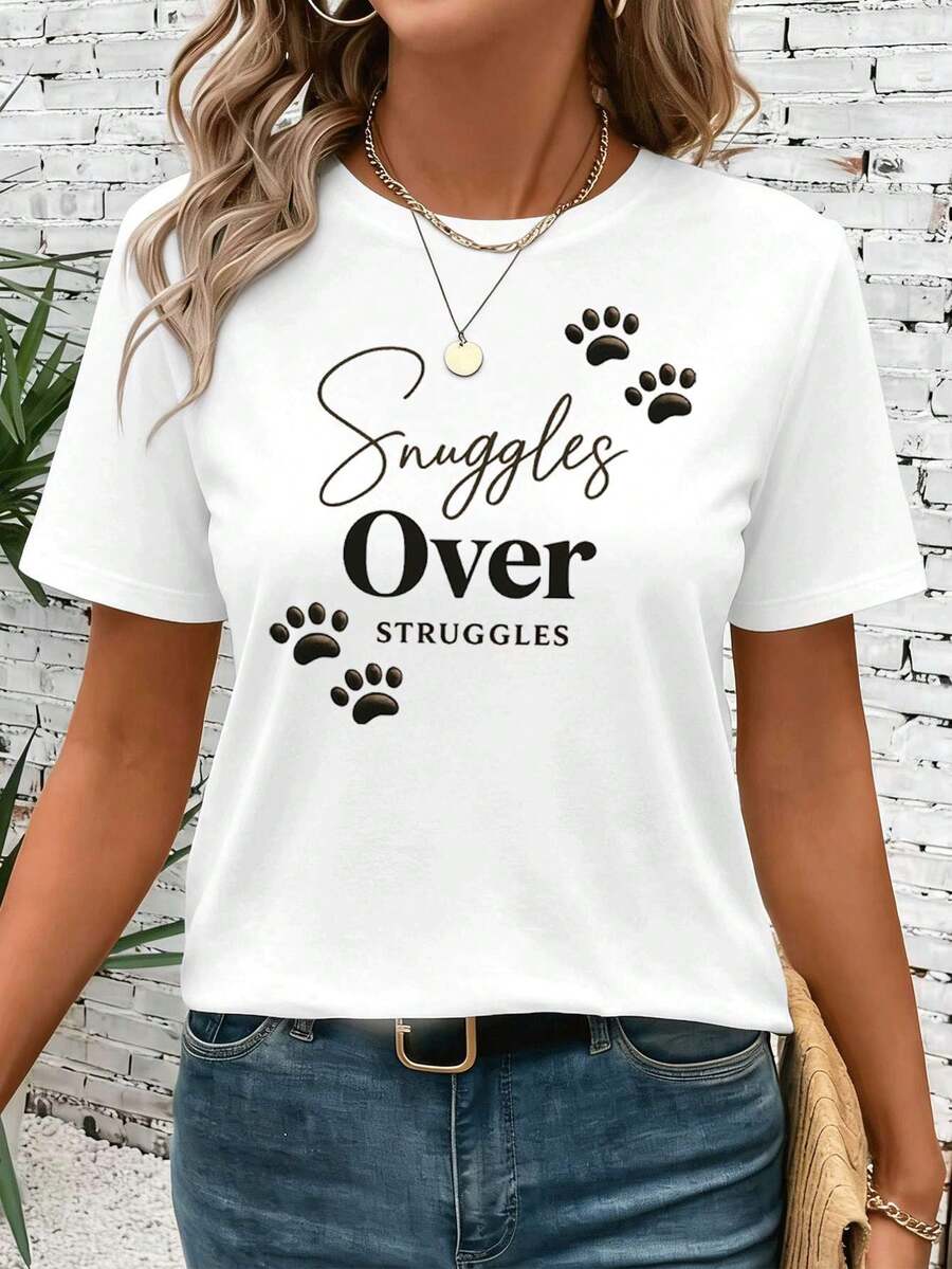 Women T-Shirts - White - View 1