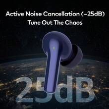 Itel BudsAce 新款 IEW-63 真无线耳机，蓝牙 5.3，ENC 主动降噪，搭配充电盒续航 30 小时，IPX4 级防水，入耳式轻巧设计，适用于安卓和 iOS 系统 - 查看 4