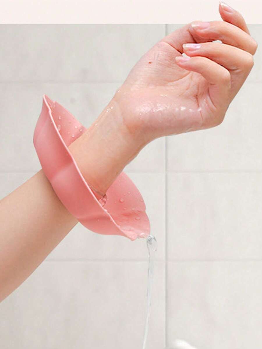 1 Pair Waterproof Silicone Wristbands, Suitable For Washing Face Or Makeup To Prevent Splashing, Great For Women And Students, Also Can Be Given As Christmas, Holiday Or Birthday Gifts