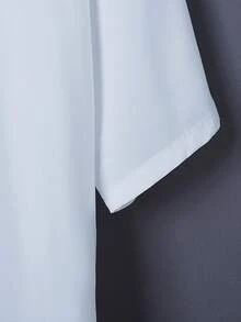 日式港風復古寬鬆純色百搭和服外套 Haori 中式改良漢服 動漫 Cosplay 套裝外套 白色 秋季 - 白色 - 查看 4