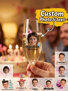 Custom Photo Temporary Tattoo Stickers, Personalized Graduation Cartoon Portrait Design, Fun Celebration Style Body Decor For Graduation Party Ceremony, Customized Name Tattoo Decal Unique Keepsake Gift, Customizable Picture Favor For Friends Classmates Family Graduation Season - Rust - View 1