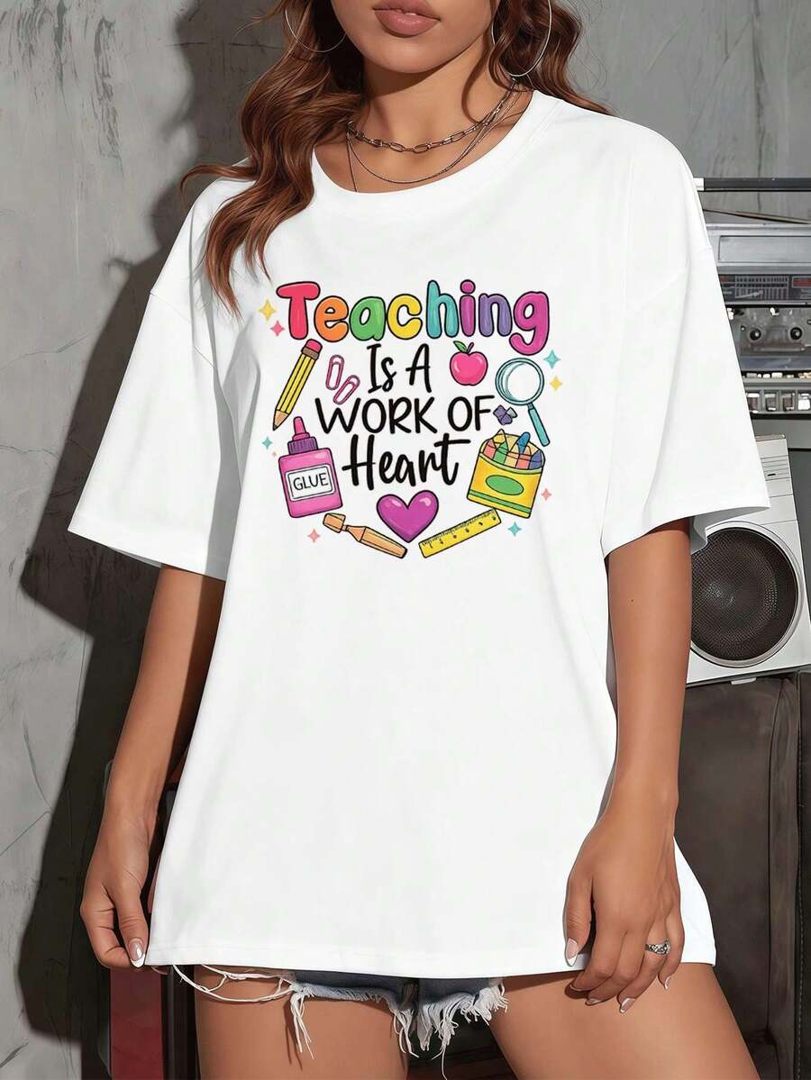 Women T-Shirts - White - View 1