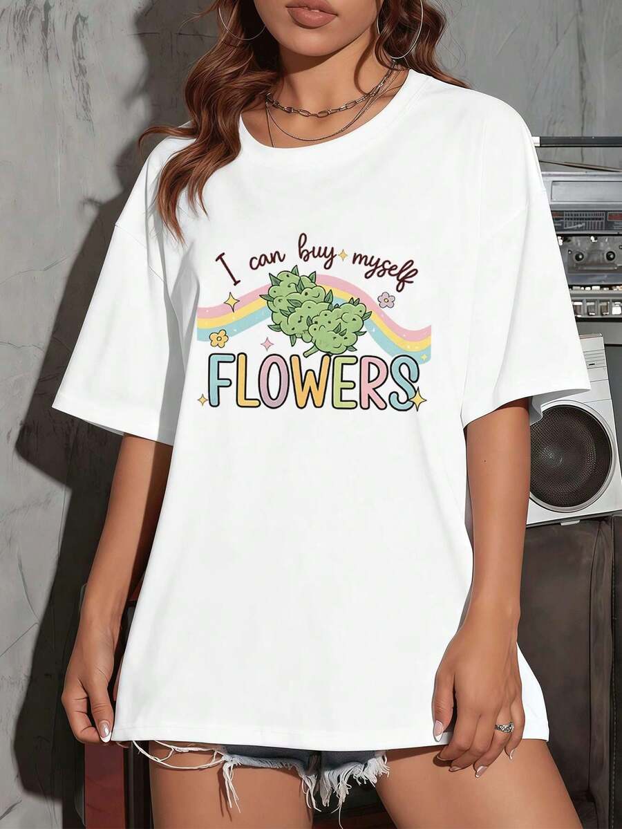 Dam-T-shirts - Vitt - Visa 1
