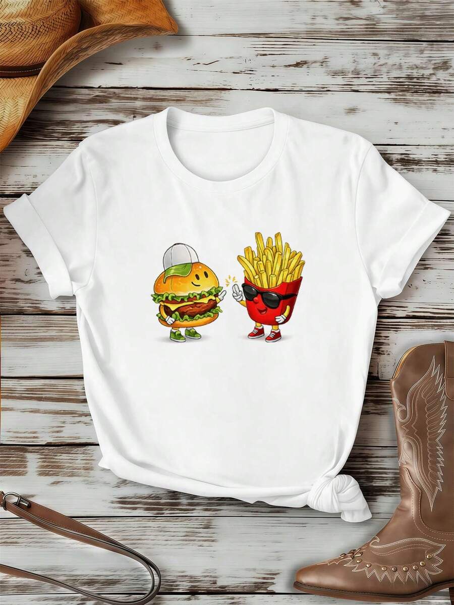 Women T-Shirts - White - View 1
