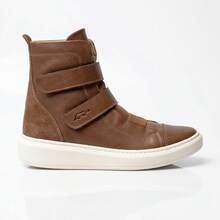 Women's Comfortable Leather Ankle Boot, Luxury Edition, Soft - 棕色 - 查看 3