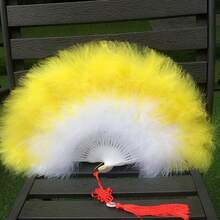 Feathers - Yellow and White