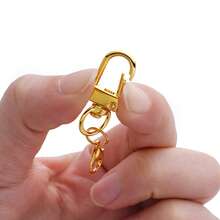10Pcs Alloy Snap Lobster Clasp Hooks With Lobster Clasps Connectors Findings For DIY Key Chain Bags Pendants Supplies - Lobster Clasp - View 3