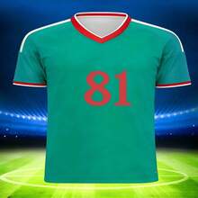 Camiseta deportiva ligera y transpirable para aficionados - Verde - Ver 1
