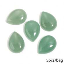 10-2pcs Natural Stone Water Drop Shaped Cabochon Gemstones, For Ring, Bracelet, Necklace, Earring Pendant DIY Jewelry Making Decoration - Spar Interface - View 18