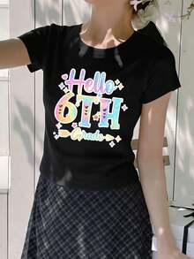 Women T-Shirts - Black - View 2