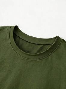 Men's T-Shirts, Gym, Leisure, Vacation, High-Quality Men's Shirts,  Prints, Y2K Men's Clothing, Festival Sweatshirt, Men's Sets, Men's Gifts, Mexico Local DB8T - 軍綠色 - 查看 3