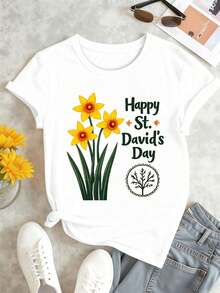 Women T-Shirts - White - View 2