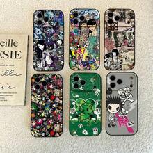 Japan T-Tokidokis Phone Case For  17 Pro 15 13 14 16 11 12 Pro Max 7 8 Plus XR XS X SE Matte Soft Funda Silicone Cover.Holiday Accessories. - z10 - 查看 1