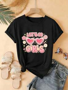 Women T-Shirts - Black - View 2