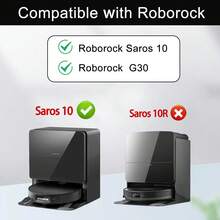 قطع غيار بديلة ل- Saros 10/ S9 MaxV Ultra مكنسة روبوتية، قطع غيار احتياطية، فرشاة رئيسية وفرش جانبية، قطع قماش للمسح، فلاتر HEPA، أكياس غبار، اكسسوارات - مشاهدة 8