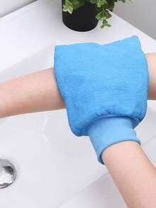 Body & Face Bath Exfoliating Scrub Gloves Set, Suitable For Bathing, Showering, Scrubbing And Removing Dead Skin - Multiple Styles - View 2