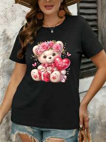 Women T-Shirts - Black - View 1